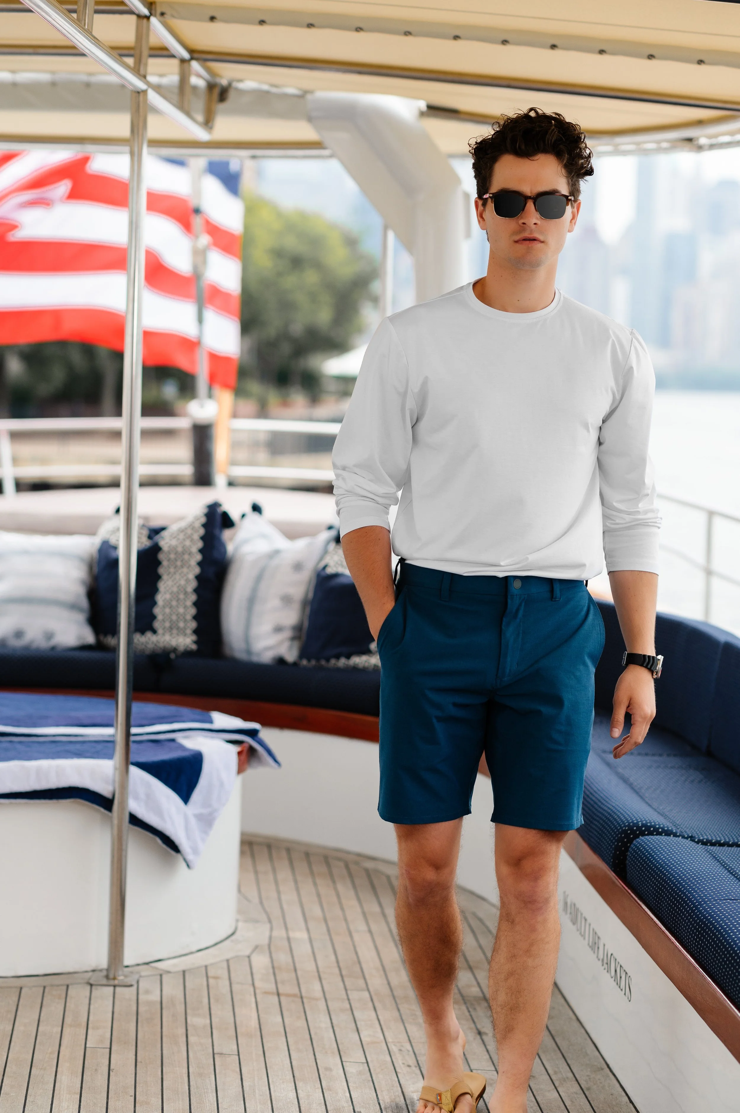 QUARTERMASTER OUTER FLEECE — DALTON BLACK SAIL